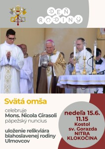 Svätá omša Deň rodiny