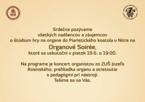 Organove Soiree